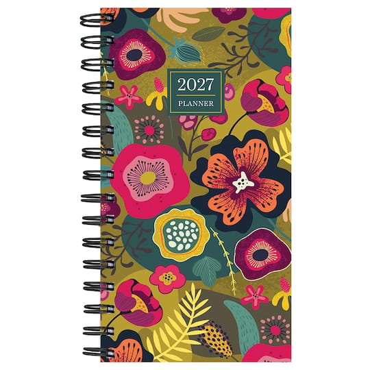 2027 Funk & Floral Small Weekly Monthly Planner
